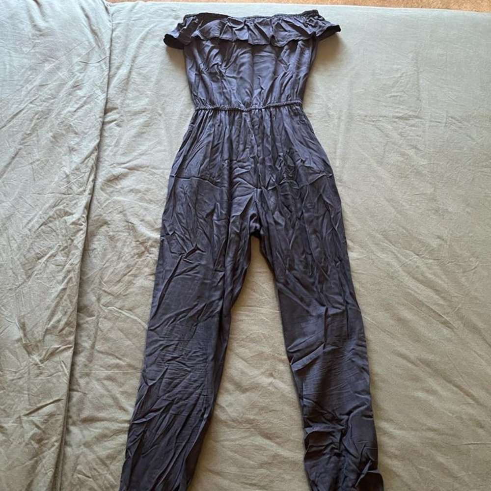 Black Sleeveless Jumpsuit